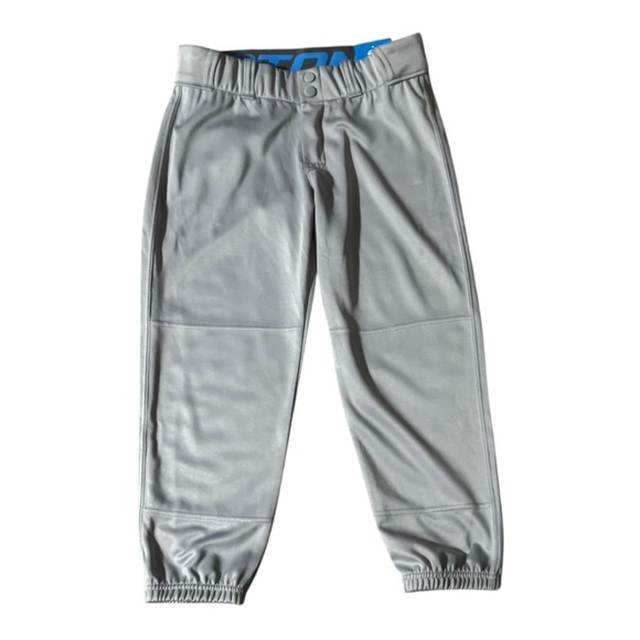 Easton Women’s Pro Elite Softball Pant Grey 28” 30” Knicker Baseball Pant Medium - Picture 9 of 11